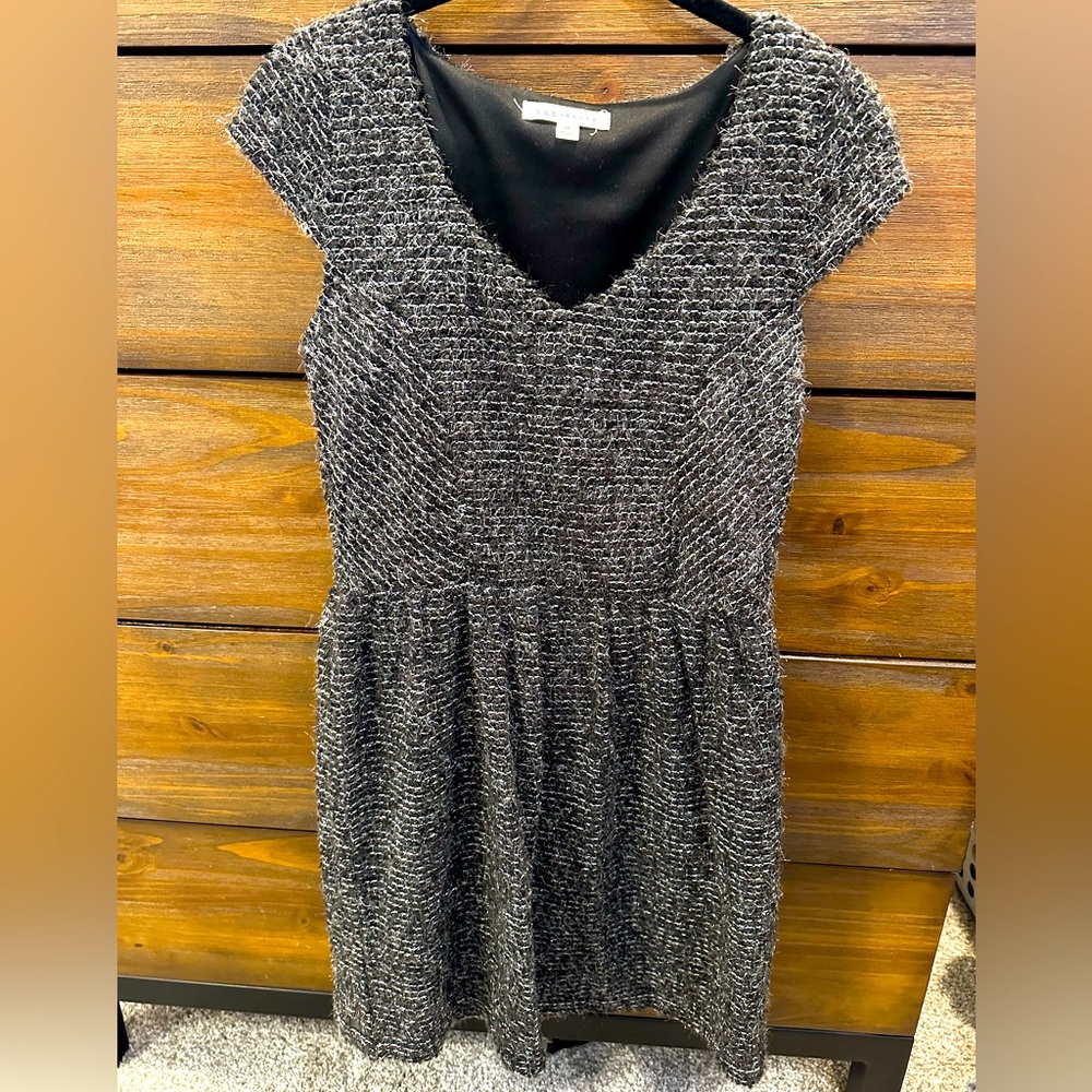 Black cocktail dress